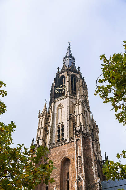 istock The view of gothic cathedral in Delft 621915670