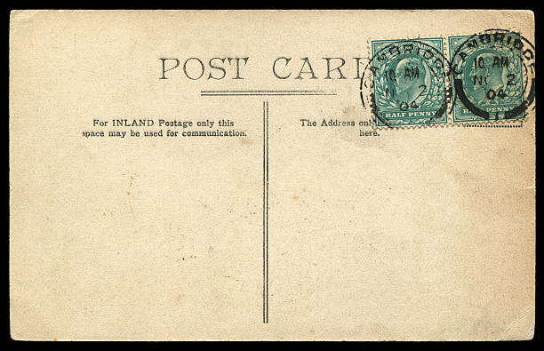 istock antique used postcard from Camebridge in early 1900s 621917688