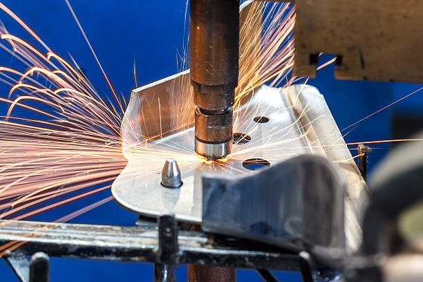 istock Industrial welding automotive 621917936