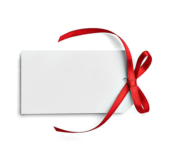 istock ribbon bow card note chirstmas celebration greeting 621920210