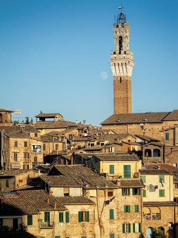 Siena view in the evening