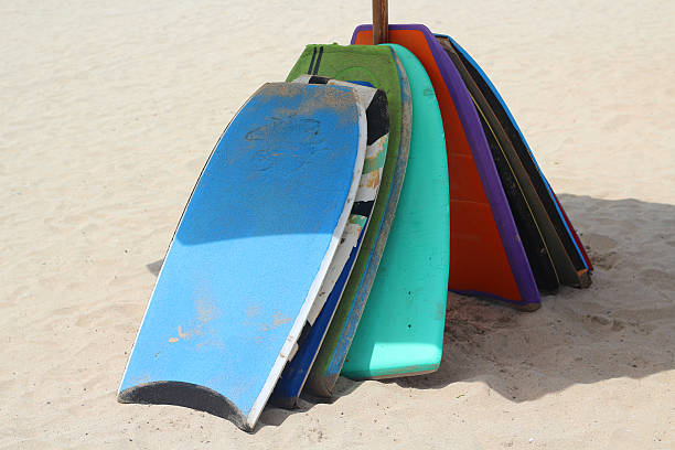 istock Bodyboards on Jimbaran beach, Bali 621922328