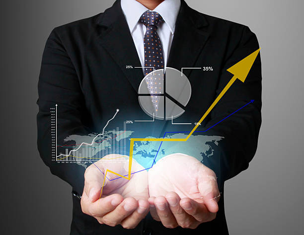 istock Technology in the hands of businessmen 621930320