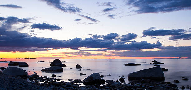istock Beautiful sunset in Balkhash lake, central Kazakhstan 621932664