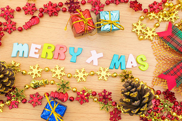 istock Merry christmas and Happy new year background 621932834