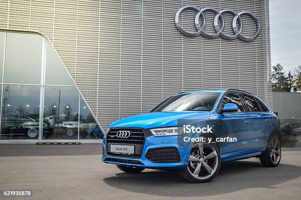 Audi Q3 20 Tfsi Sline Stock Photo - Download Image Now - Audi, Status Car, Car