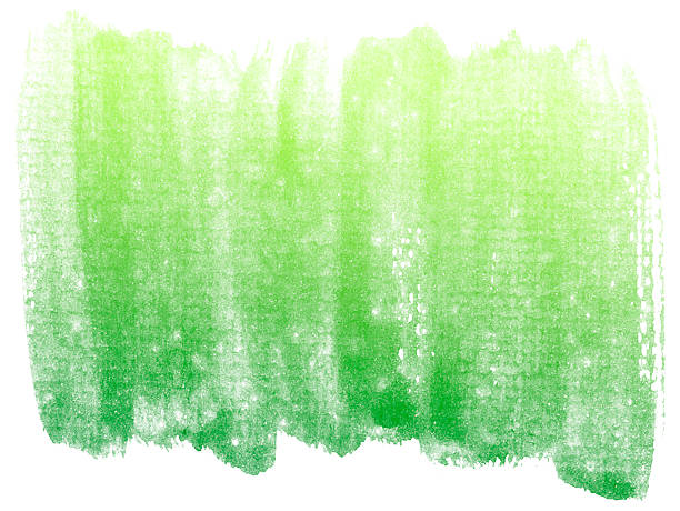 istock Abstract green watercolor background. 621973436