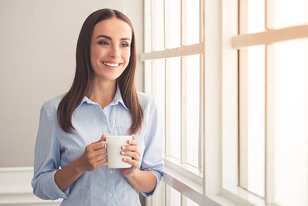 istock Beautiful young businesswoman 621973722