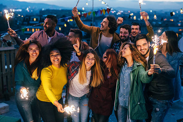 istock Celebratng on the roof 621976724