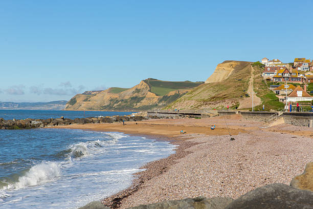 istock West Bay Dorset beach and coastal view to Golden Cap 621976854