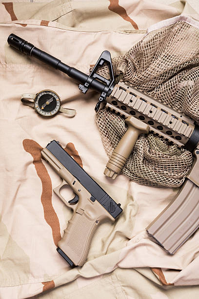 istock weapons and military equipment 621980728