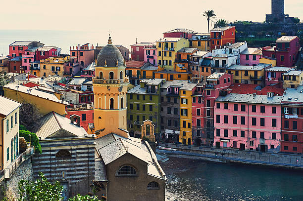 istock Ancient architecture of Vernazza. Italy 621981874