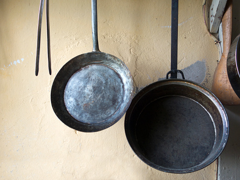 Old ıron kitchen utensils
