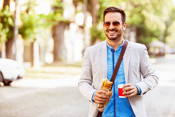 istock Businessman in the city 621991574