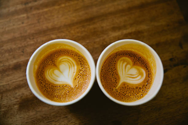 istock Heart shapes on Coffee 621991774