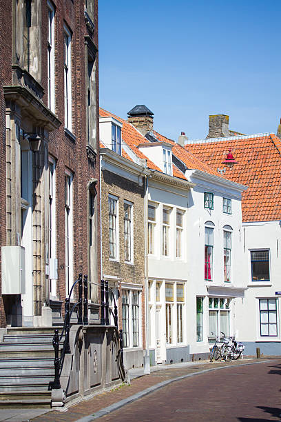 istock Old architecture in Middelburg, Netherlands. 621992884