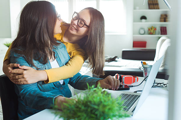 istock Mother works at home 621993234