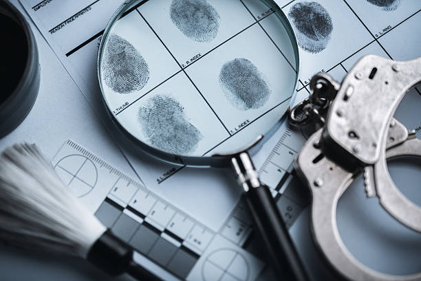 Fingerprints On Window Ruler 80+ Fingerprint With Ruler For Measurement Stock Photos, Pictures ...