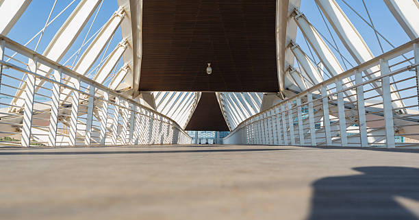 istock contemporary architecture pedestrian bridge 622000014