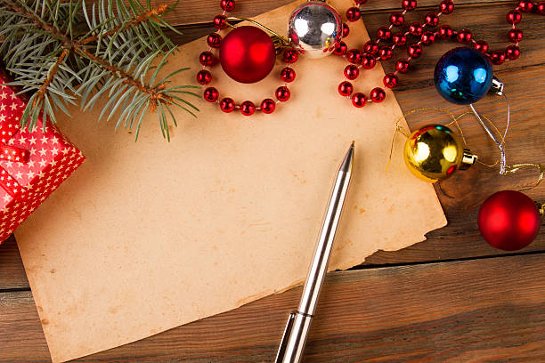 istock Congratulatory letter with New Year. 622000064