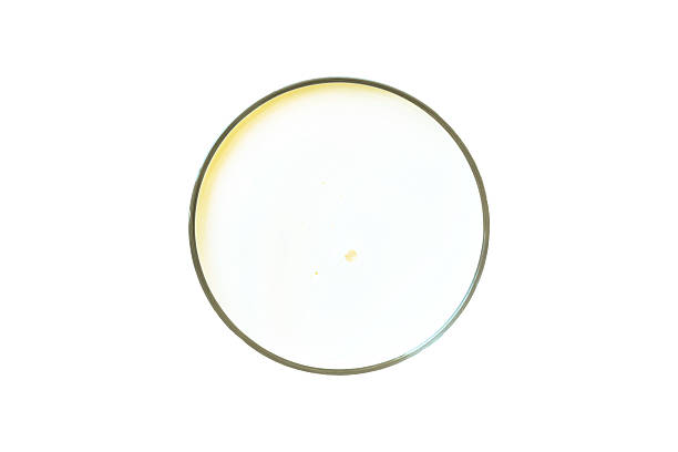 istock fresh milk in the glass on white background. 622002398
