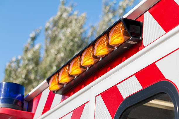 istock beacon close up on an ambulance firefighters 622007552