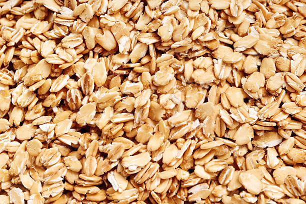 istock Background of oat flakes 622008740