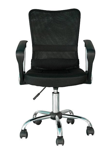 istock black office chair isolated on white 622009854