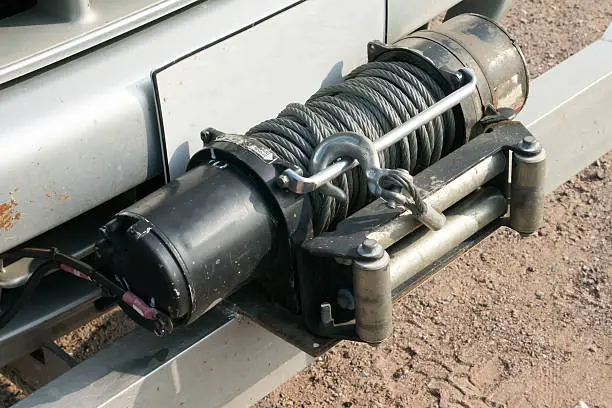 Photo of Winch - offroad equipment of rescue car