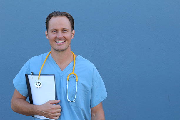 istock Male Medical Student with Copy Space 622012478