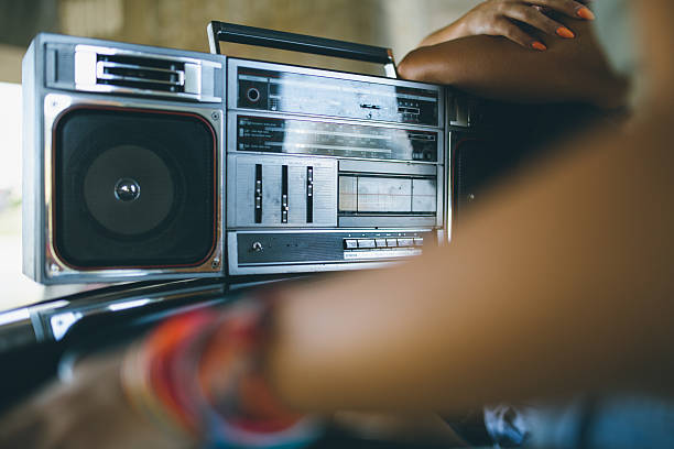 istock Listening to boom box 622013186