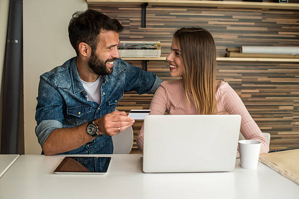 istock Couple buying online 622014282