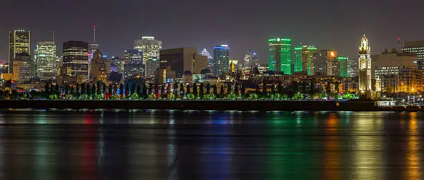 Photo of Old Montreal summer skyline