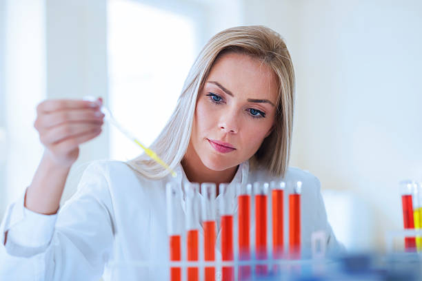 istock Woman scientist working in laboratory 622033388