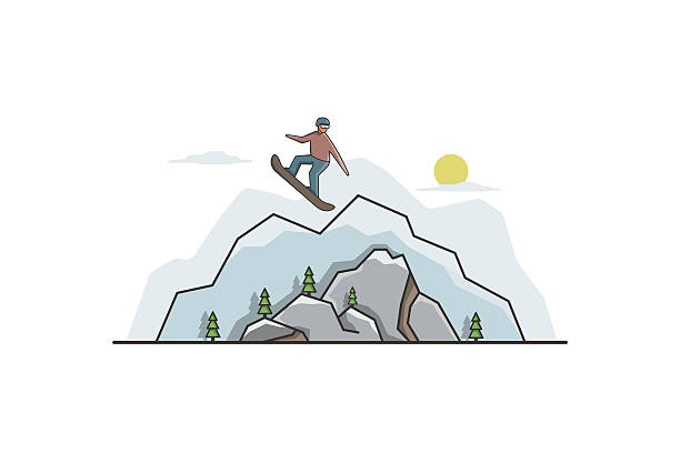 Ski Rails Vector 70+ Snowboard Rail Stock Illustrations, Royalty-Free Vector Graphics ...