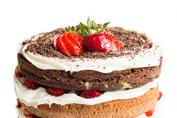 istock Strawberry Chocolate Cream Cake 622042212