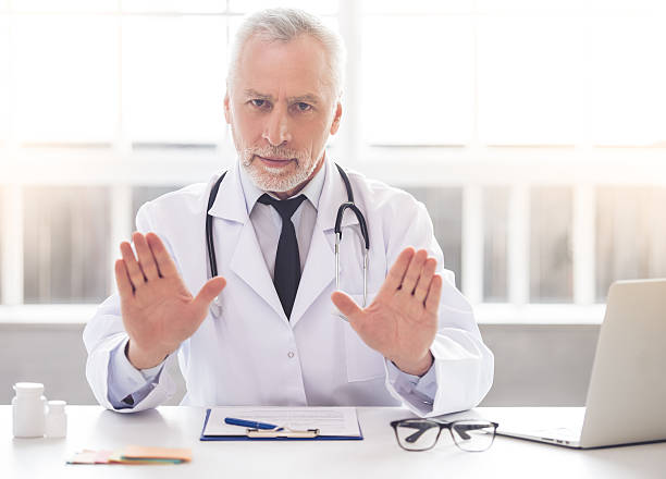 istock Handsome mature doctor 622049050