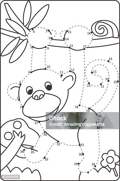 Vetores de Como Desenhar Macaco Macaco De Desenho Fácil Para Crianças e  mais imagens de Animal - iStock