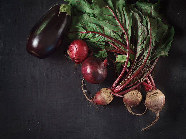 istock Still life with vegetables in low key 622056554