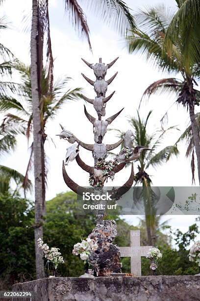 Asia East Timor Timor Leste Raca Graveyard Stock Photo - Download Image Now - Asia, Cemetery, Cultures