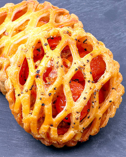 Cherry tomato tart pie