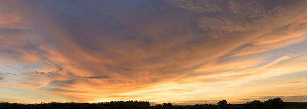istock Amazing cloudy and sunset . panorama view sky . 622068164