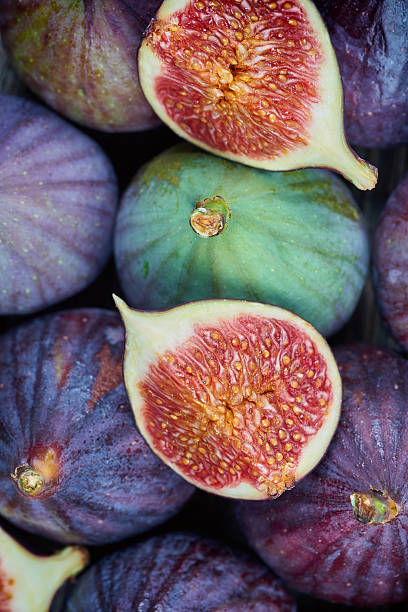 istock Fresh fig fruits on a wooden table 622069770