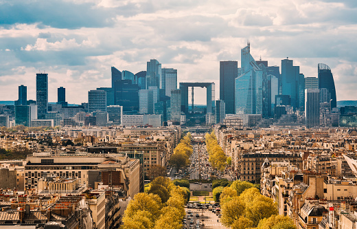 Paisaje urbano de París photo