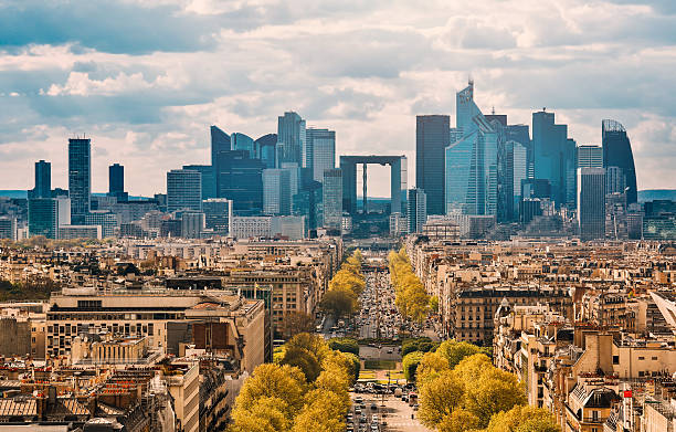 Cityscape of Paris.