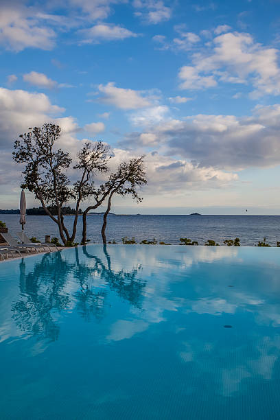 istock The Reflection in the Water in Swimming Pool at the Beach 622072436