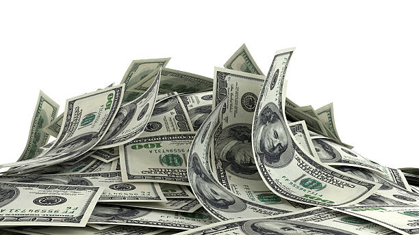 istock illustration,Heap of Dollar Bills 622073572
