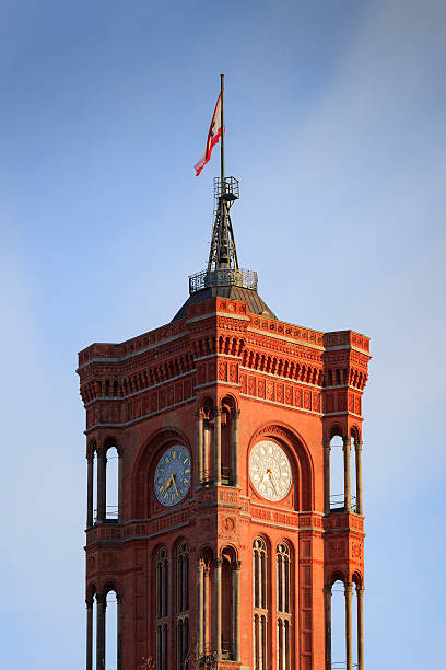 istock clock tower of the Berlin town hall 622181066