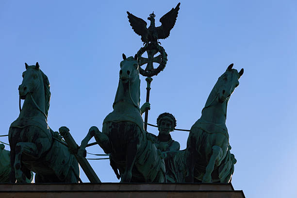 istock Quadriga on top of the Brandenburg Gate 622183562
