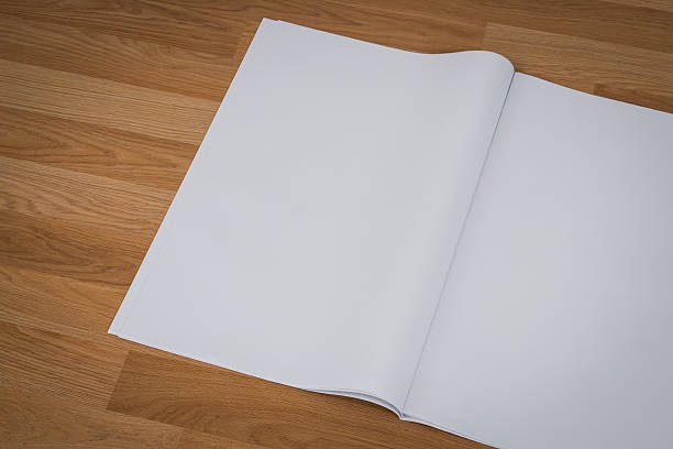 istock Blank paper on wooden background 622185062